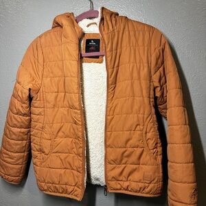 Girl’s Rip Curl Quilted Jacket size 12 Medium